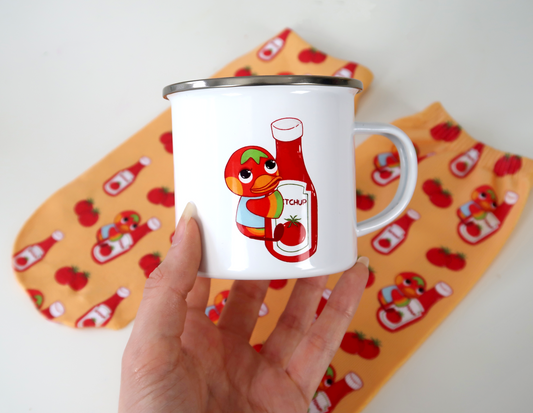 Ketchup Gift Box (1 enamel mug & 1 pair of socks)