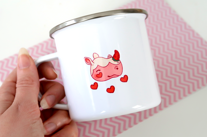 Merengue Gift Box (1 enamel mug & 1 pair of socks)