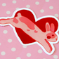 Bunny Love Vinyl Sticker