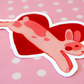 Bunny Love Vinyl Sticker