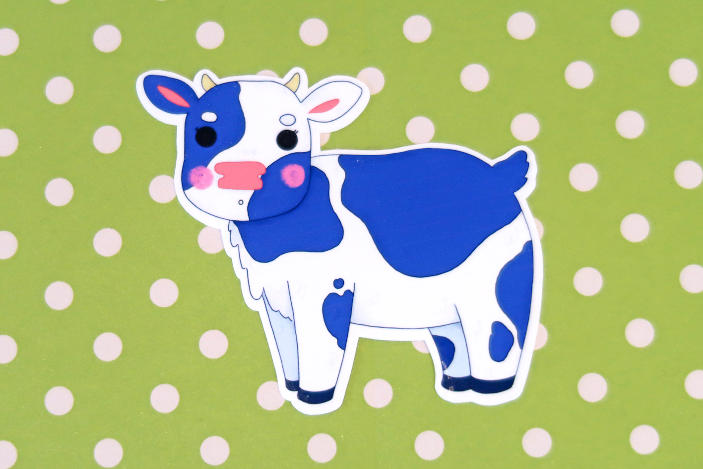 Cow Sticker