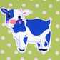 Cow Sticker