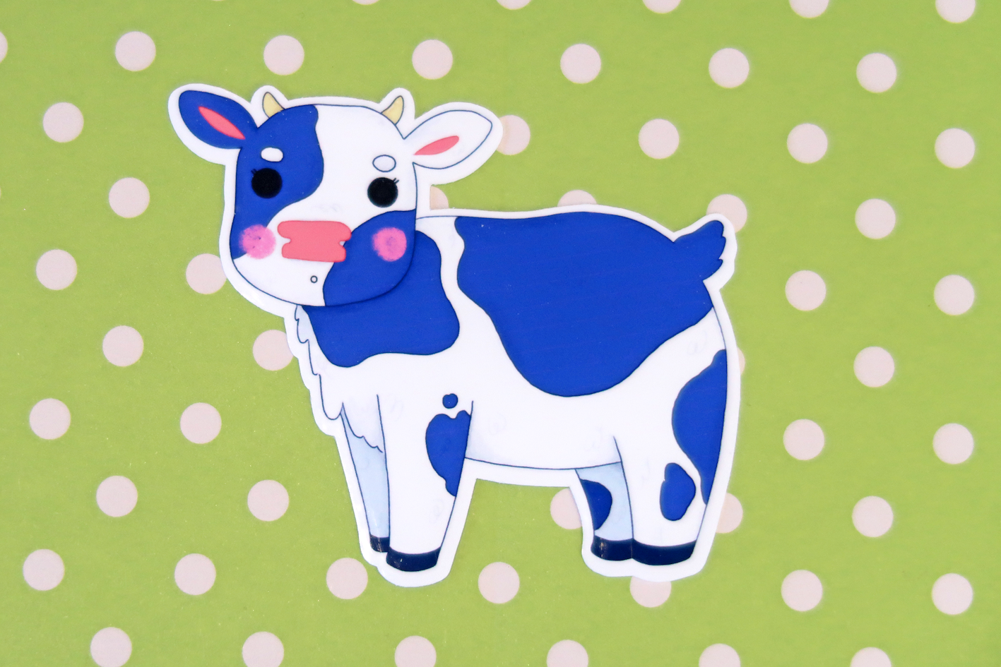 Cow Sticker