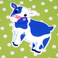Cow Sticker