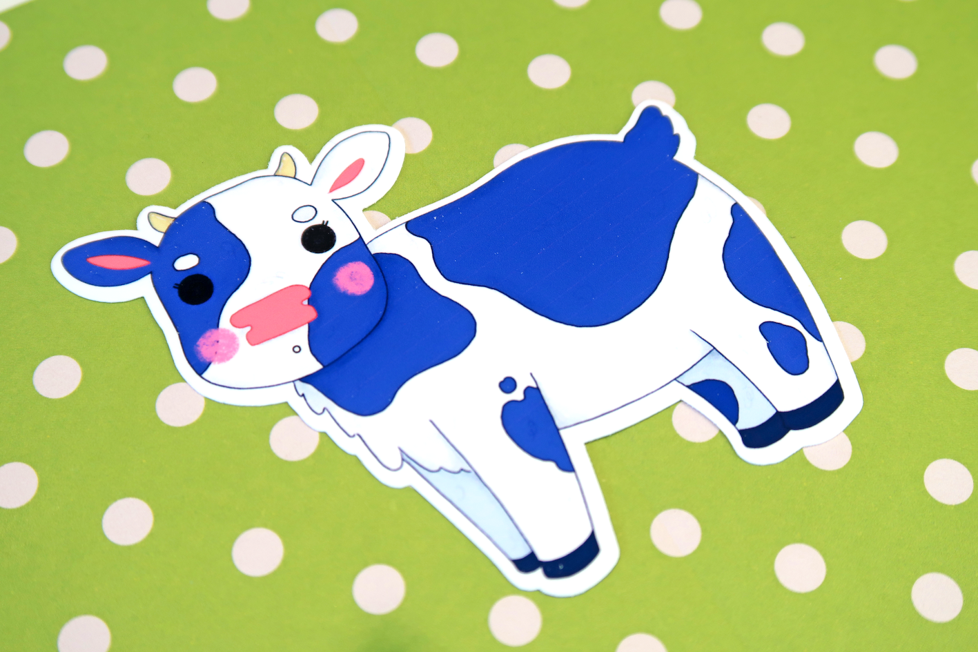 Cow Sticker