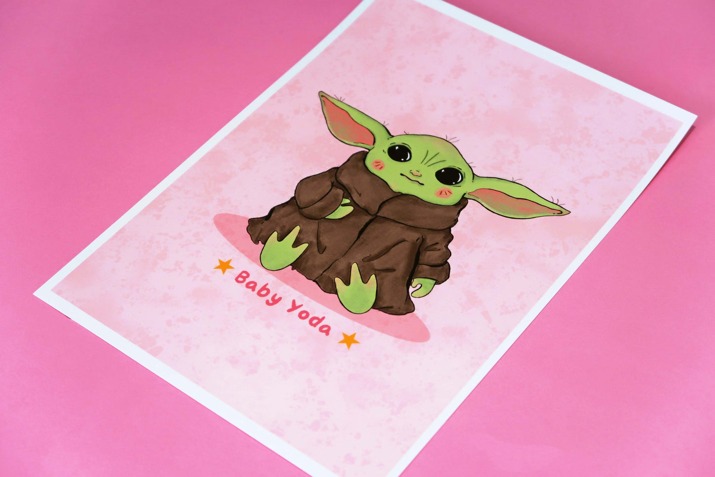 Baby Yoda A5 Print