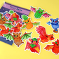 Fruit Bats Magnets Set (Pack of 7)