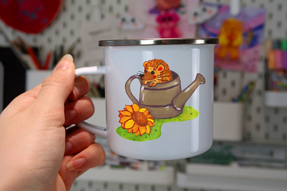 Hedgehog Unbreakable Enamel Mug/s